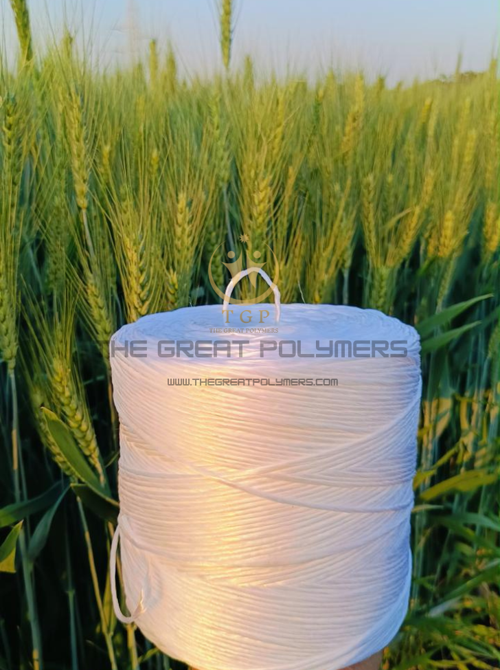 Polypropylene White PP baler twine