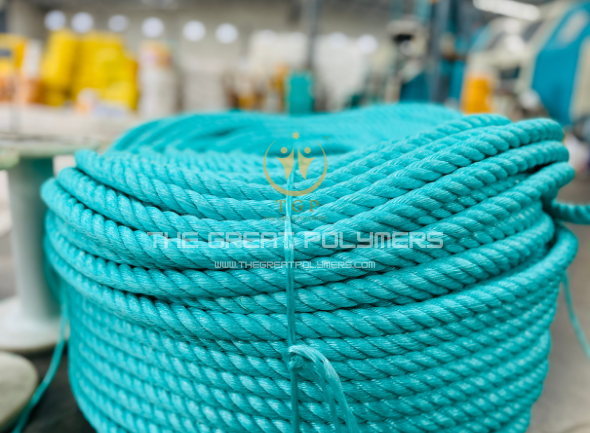 Polysteel green rope