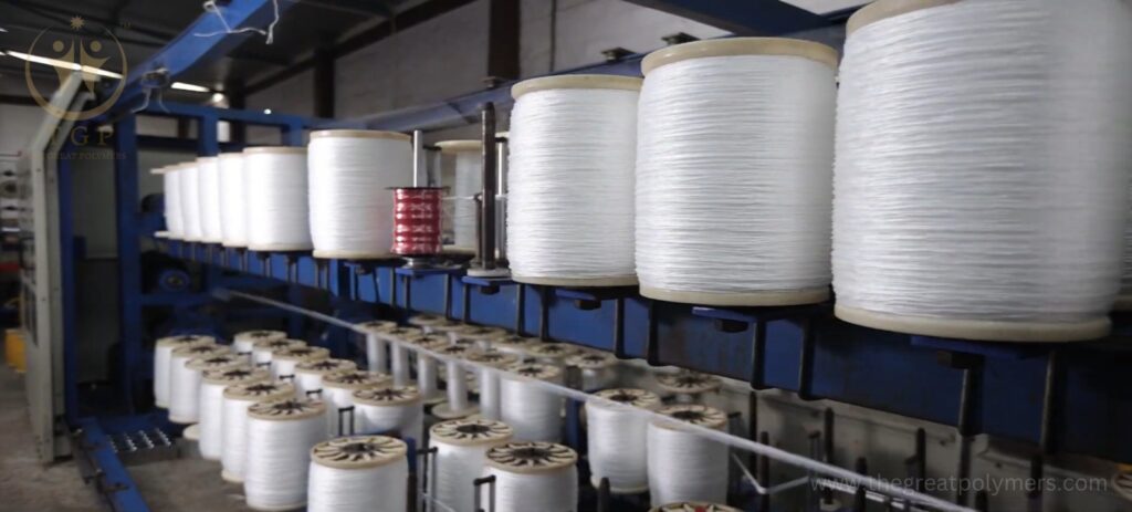 PP DANLINE ROPE MANUFACTURING PROCESS

