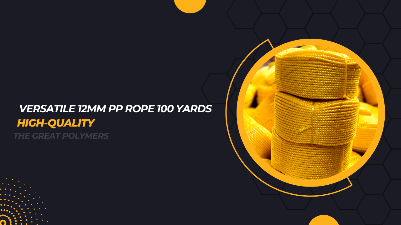 Versatile 12mm PP Rope 100 Yards