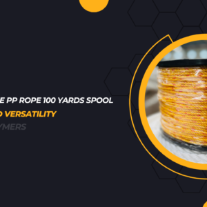 polypropylene pp rope 100 yards spool